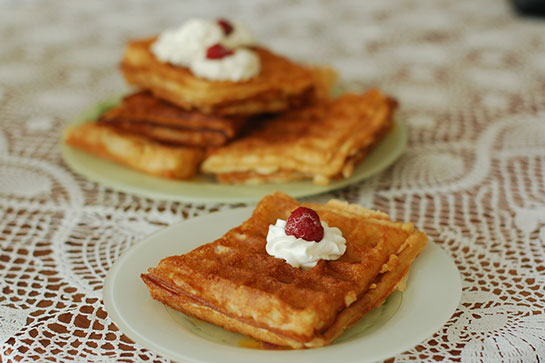 Kolay Waffle Tarifi